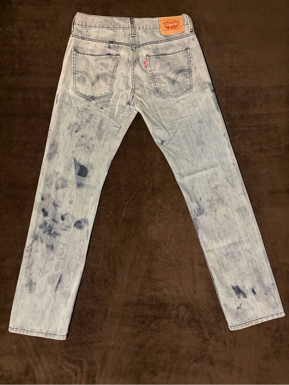 Levi's x Stiletto 511 White Oak Oil Rig Denim Jeans size: 32w 32l